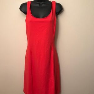 CYNTHIA ROWLEY: Coral Swing Dress!